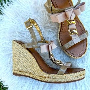 Kate Spade Wedge Sandals Size 7